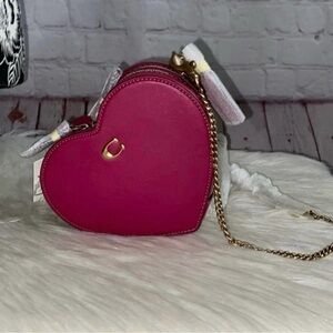 Coach Mini Heart Shaped Xbody